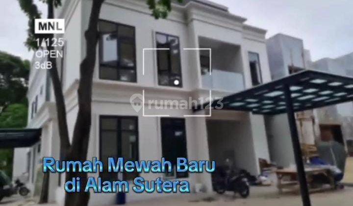 S M Property Rumah Cluster Amalyris Alam Sutra Tangerang 1