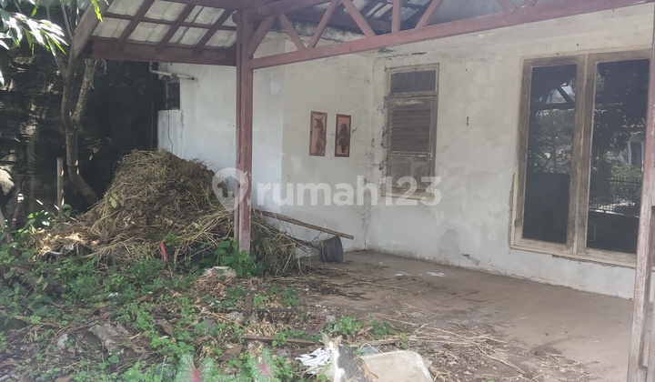 tampak depan kav tanah komplek timah cilandak