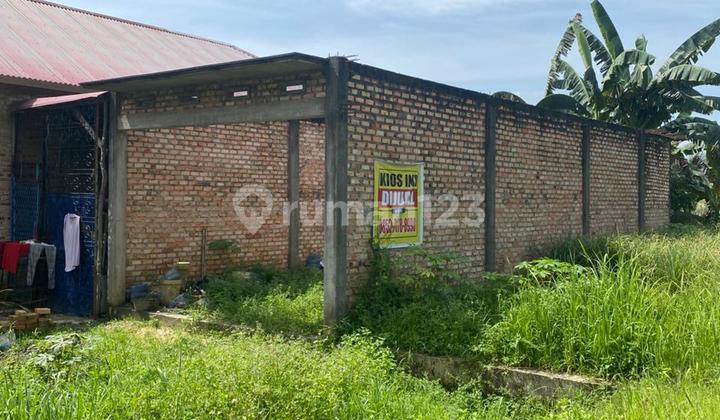 RUKO 1 lantai , Tenayan Pekan baru 4 x 20 . 1 lantai , 1/5 jadi , dijual Kondisi apa adanya, 145 jt 1
