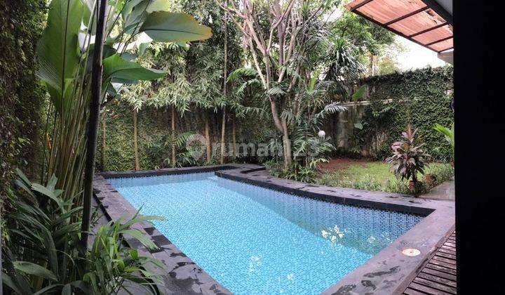 Rumah Kemang Selatan , Lingkungan Tenang Asri , Lt. 370m Lb,450m, 375 Jt thn 1