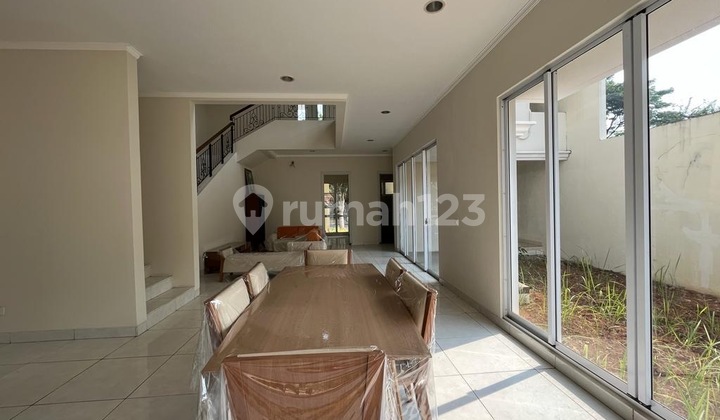 Rumah Disewa di Kawasan Strategis di Cluster Frangipani De Park Bsd