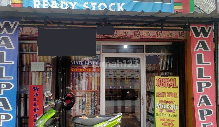 Ruko Pinggir Jalan Besar Kawasan Ramai di Otista Raya