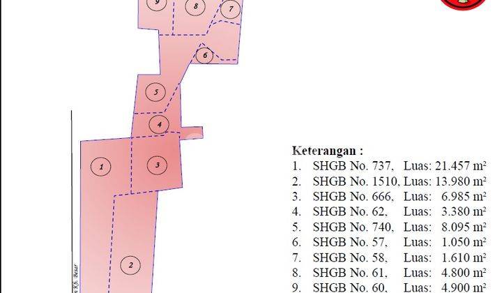 Tanah Ex Pabrik Kertas Akses Container 40ft di Daan Mogot Raya 1