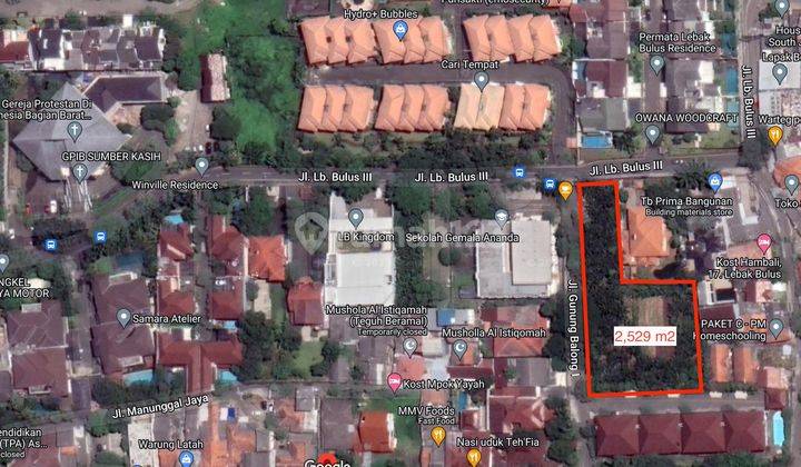 Tanah Strategis Cocok Untuk Mini Cluster di Lebak Bulus 1