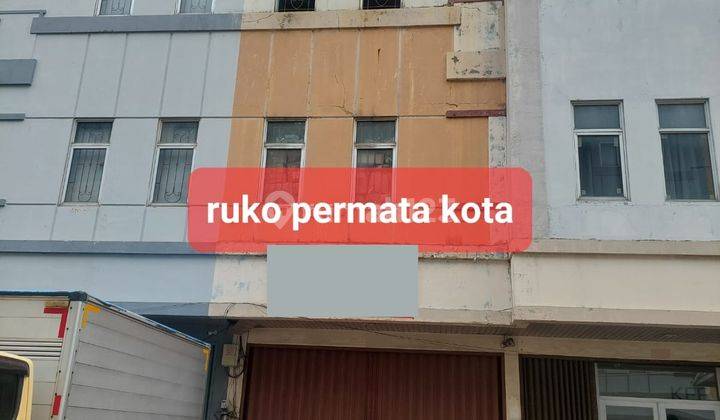 Ruko Siap Pakai Kawasan Bisnsi di Komplek Ruko Permata Kota 1