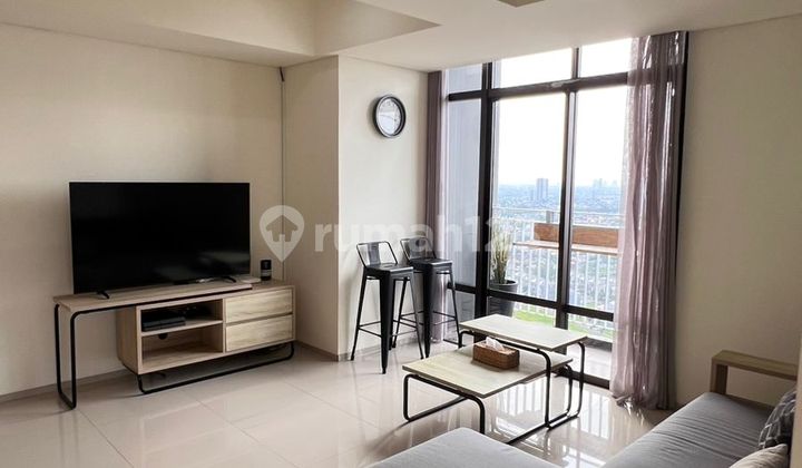 Dekat Akses Tol, Apartemen The Accent Bintaro Tangsel, Strata, Dekat Taman Kota, Full Furnished
