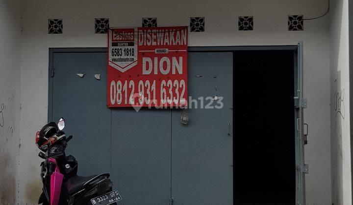Ruko rapi di Tamansari dekat Asem Reges  1