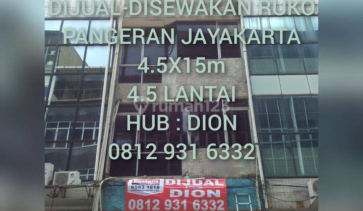 Ruko Pangeran Jayakarta Jakarta Pusat 1