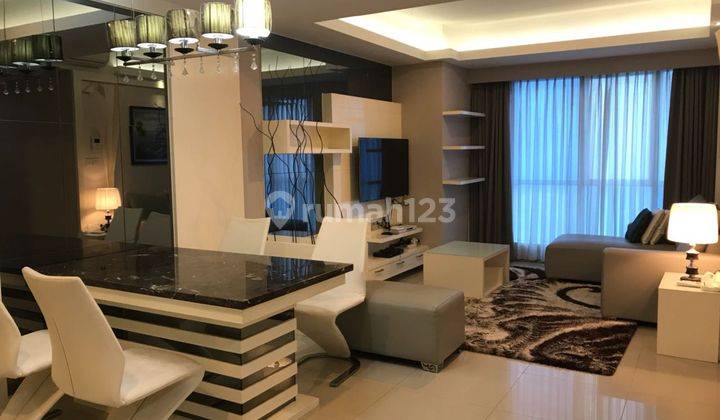 For Rent 3 Bed + 1 Bed, Connecting Mall Kota Kasablanka, Best Area Jakarta Selatan Apartemen Casa Grande 3 Kamar Tidur Furnished Bagus 1