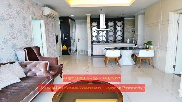 Disewakan Ancol Mansion 165m2 furnish hadap Laut privatelift  1