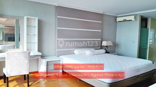 Disewakan Apartemen Ancol Mansion 66m2 furnish hadap Swimmingpool  2