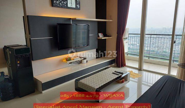 DIJUAL apartemen ancol mansion 66m2 (Lantai Tinggi – City View-Furnish Bagus) 2