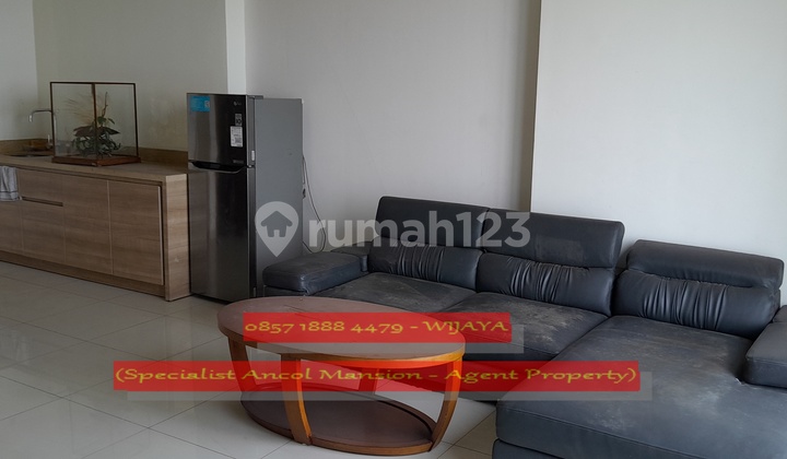 DIJUAL Apartemen Ancol Mansion 66m2 (1Br - Sea View - Bagus Sekali )