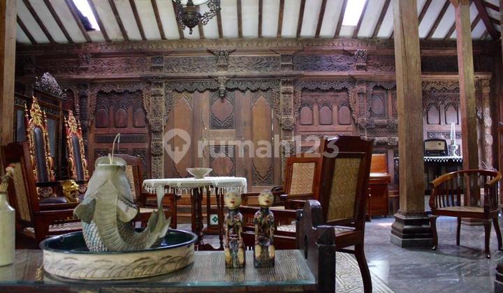 Rumah Etnik, Joglo di Pondok Cabe Jalan Raya Cocok untuk Tinggal dan Usaha.