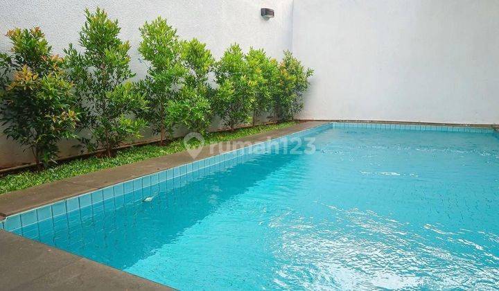 Rumah Sewa 2 Lantai Ada Swimming Pool Di Cilandak  2