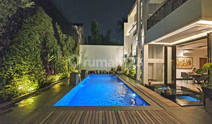 Runah Mewah Siap Huni Ada Pool Dan Rooftop Bebas Banjir Di Kemang