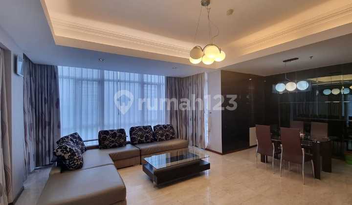 For Rent - Apartemen Royal Mediterania Tipe 3+1 Kamar Furnished