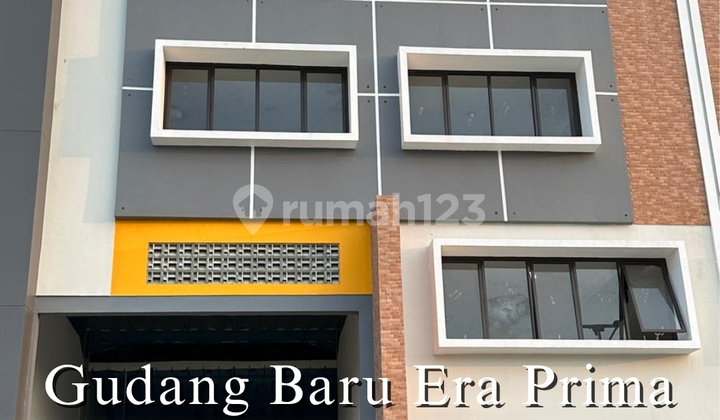 Disewakan Gudang Baru Era Prima Daan Mogot 1.110m² - Lokasi Strategis Hadap Jalan Raya