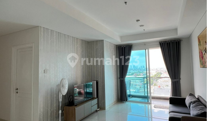Dijual - Apartemen 3Br Luas Besar Full Furnished 2
