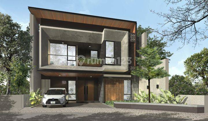 Rumah baru minimalis mewah singgasana Pradana Bandung  1