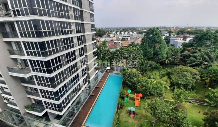 Apartemen 2 kamar tidur Lexington Residences Unfurnished jakarta selatan 2