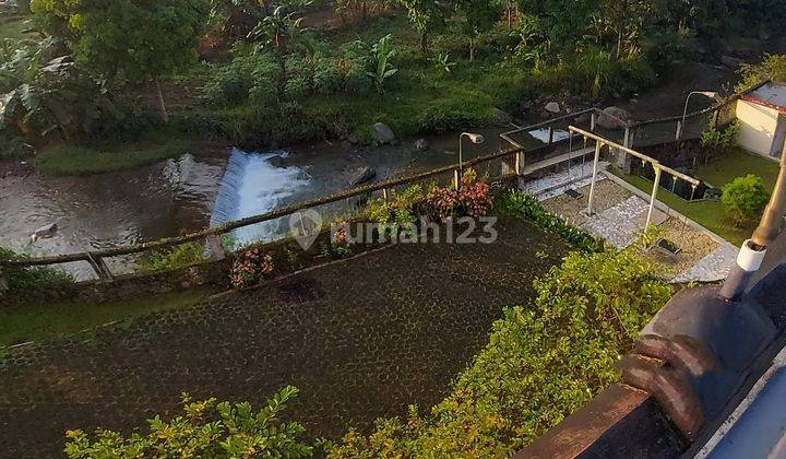 Villa Puncak View Gunung Dan Pinggir Sungai Jual Cepat Hitung Tanah Aja  1