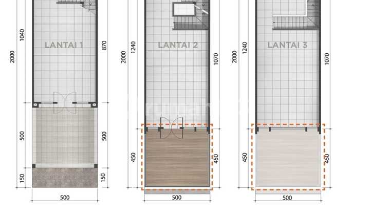 For Sale 2 Adjacent Shophouses MELODY 10x20 New Ready to Use