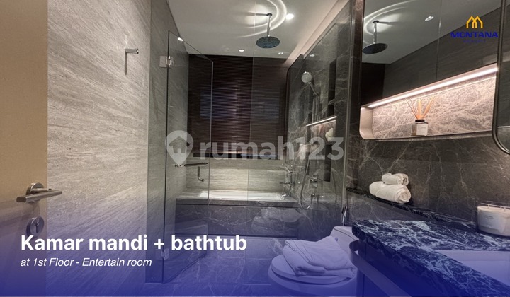 Jual Rumah Mewah Siap Huni 3Lt Semi Furnish Ada Lift BSD Navapark 2