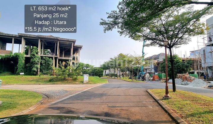 Dijual Kavling Hooek Siap Bangun di Cluster Premium Aristoteles