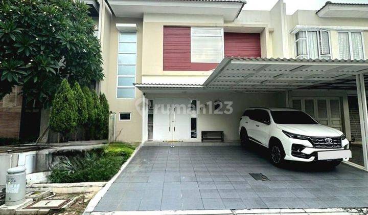 DIJUAL RUMAH SIAP HUNI SHM FULL FURNISH CLUSTER SERENADE LAKE GADING SERPONG 1