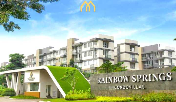 Condovilla 2BR FF Ground Floor at Rainbow Springs Serpong