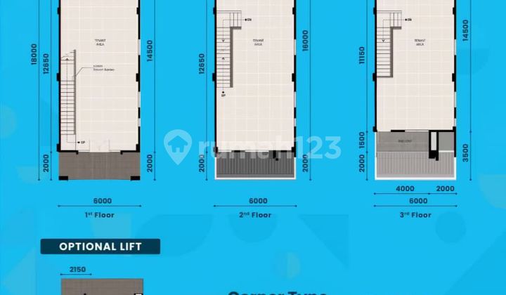 For Rent 10 Hudson Studio Loft Connected Shophouses Ready to Use