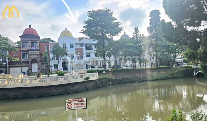 Jual Rumah Siap Huni Furnish Depan Danau di Bellano