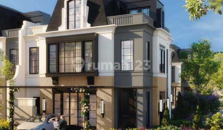 New 3-Story House with Hook, Elevator Included at Spring Summarecon Serpong