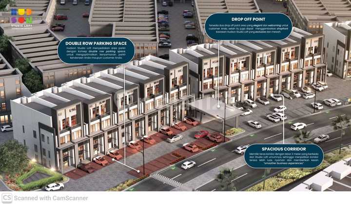 For Rent 5 Adjoined Shophouses Hudson Studio Loft Ready to Use