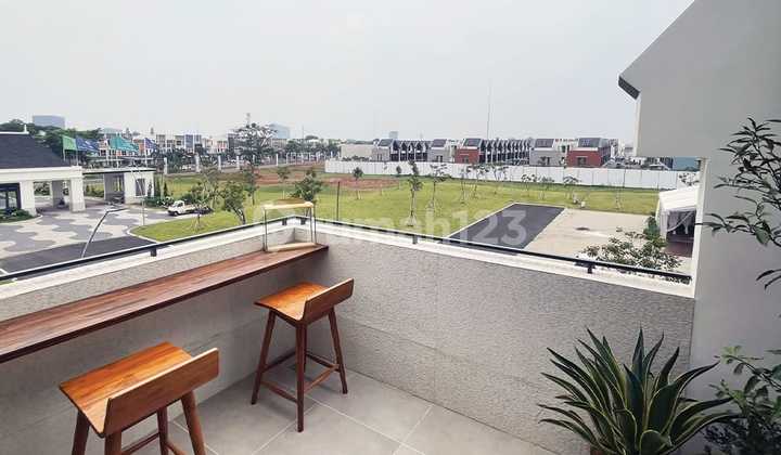 3-Story New House with Elevator in Bellefont Spring Summarecon