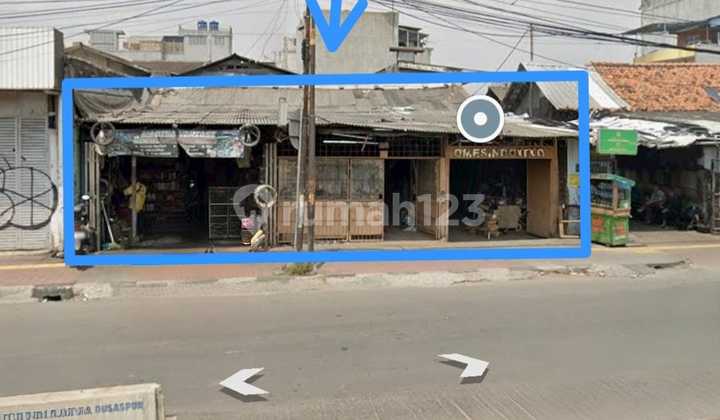 5986-Em di Jual Rumah Tua dan Kios di Jakarta Barat