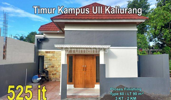 500 Jt-An • Rumah Cantik Minimalis Jalan Kaliurang Timur Kampus Uii Jogja 1