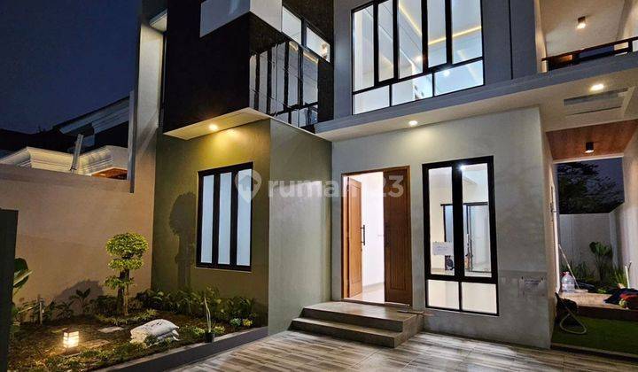 Rumah Skandinavian Furnished Jalan Kaliurang Timur Kampus Uii 1