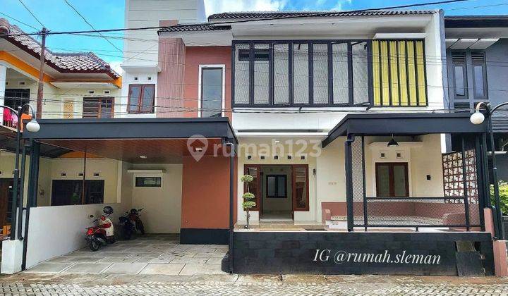 Rumah 2 Lantai Strategis Jalan Damai via Kaliurang Palagan dekat UGM 1