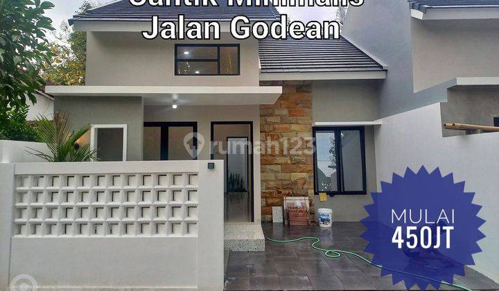 Rumah Cantik Minimalis Jalan Godean 20 menit Pusat Kota Jogja 1