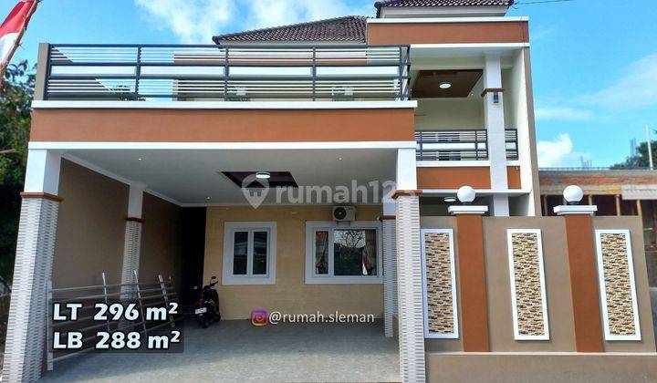 Rumah Mewah Dengan Kolam Renang Full Furnished Di Purwomartani Jogja 2