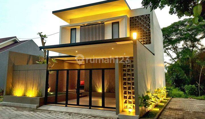 Rumah Modern Full Furnished Jalan Kaliurang Selatan Kampus Uii Jogja 1