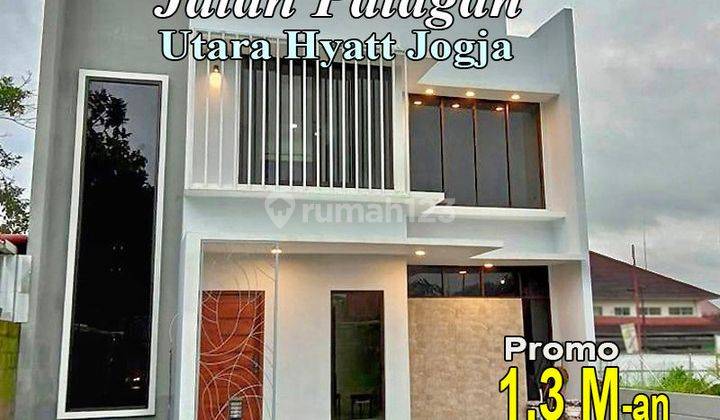 Rumah Baru 2 Lantai Jalan Palagan Utara Hyatt 12 Menit Ugm Jogja 1