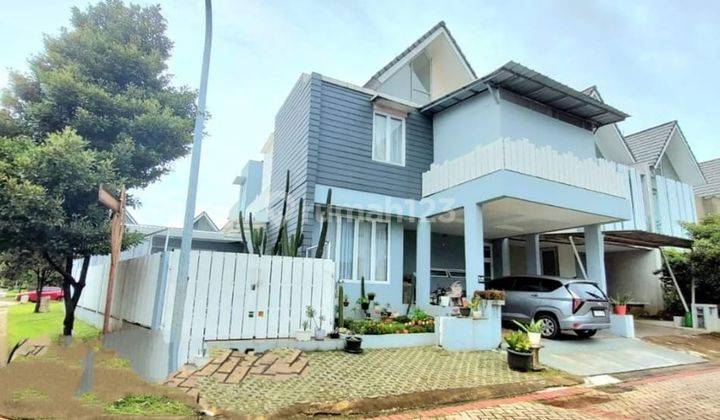 Rumah Mewah 2 Lantai dengan Kolam Renang di Discovery Eola Bintaro Jaya 1