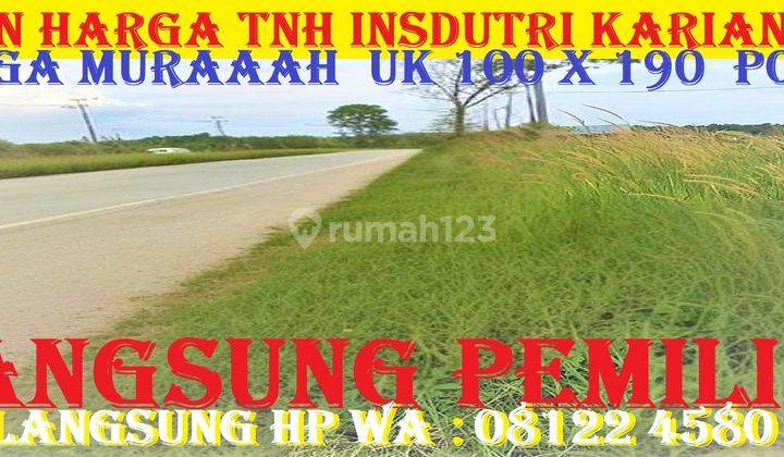 TURUN HARGA TNH INDUSTRI KARIANGAU 1