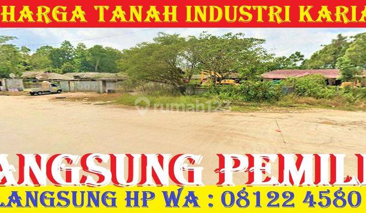 TURUN HARGA TANAH INDUSTRI KARIANGAU 1