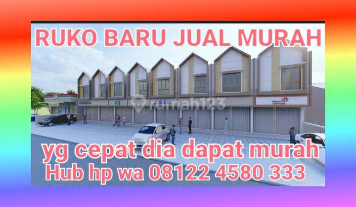 Ruko Baru Siap Huni Harga Murah Deket Mall 2