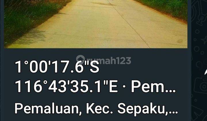 TANAH SANGAAAT STRATEGIS IKN di jalan utama IKN 2