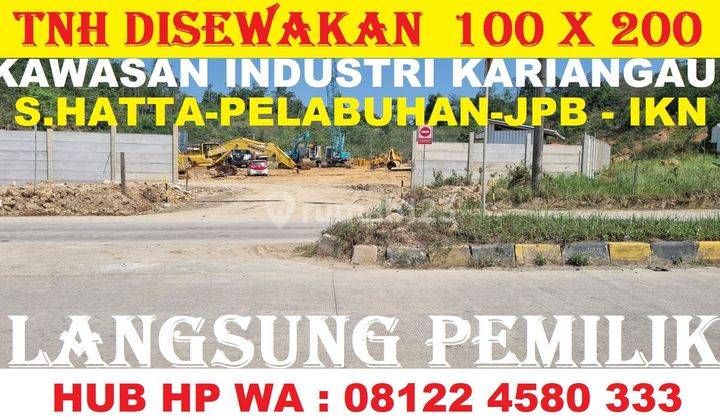 TANAH STRATEGIS KAWASAN INDUSTRI KARIANGAU KM 13 SUKARNO HATTA - PELABUHAN - JEMBATAN PULO BALANG - IKN 1